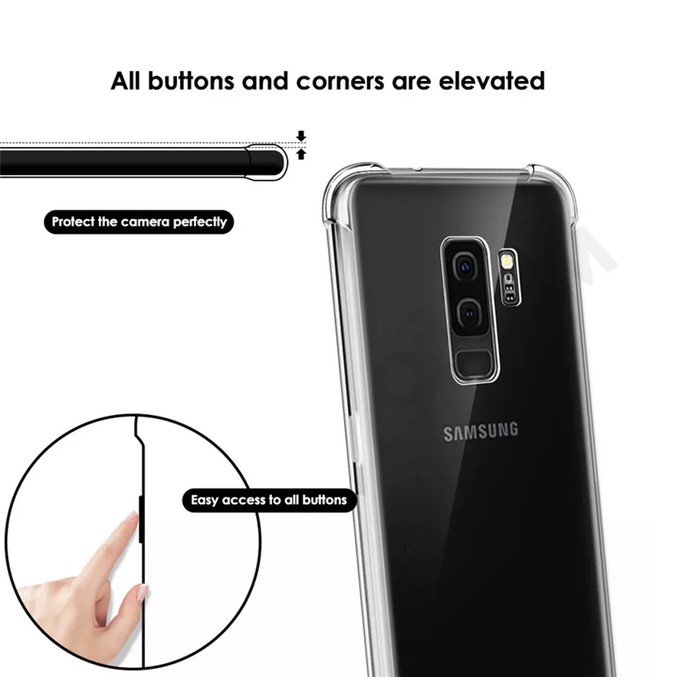 Anti Crack Samsung S9 / S9 Plus / S9  Casing Fuze ACRILIC Hard Case