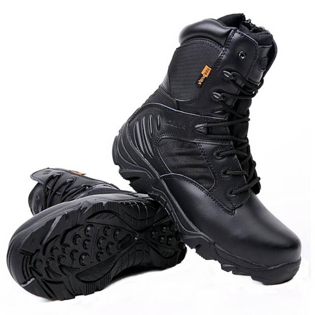 Tactical Delta Cordura Sepatu Tactical Cordura Hitam 8 Inch untuk Outdoor dan Militer Sepatu Tactica