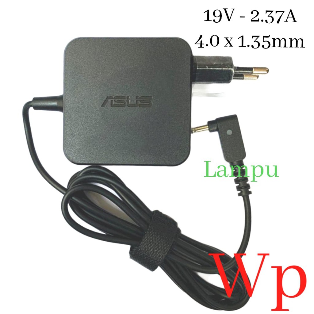 Adaptor Charger Asus X540 X540SA X540S UX21 UX31 UX32 UX301 UX21A UX31A UX32A 19v 2.37a 4.0 x 1.35mm