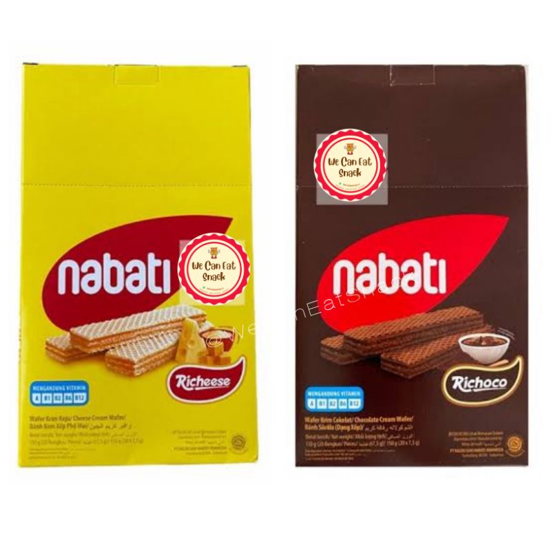 

Biskuit Nabati Wafer 5 Gram (1 Pack isi 20pcs)