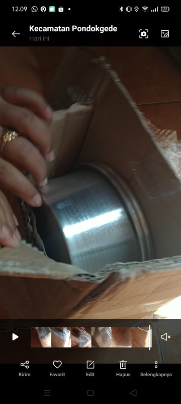 Loyang Bulat Diameter : 15,16,18,20,22,24,26cm, Tinggi : 7 Cm