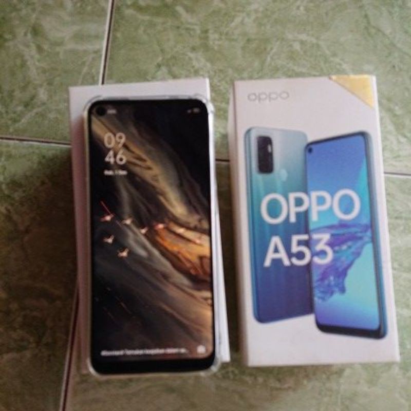 Oppo A53 second fullset charger original