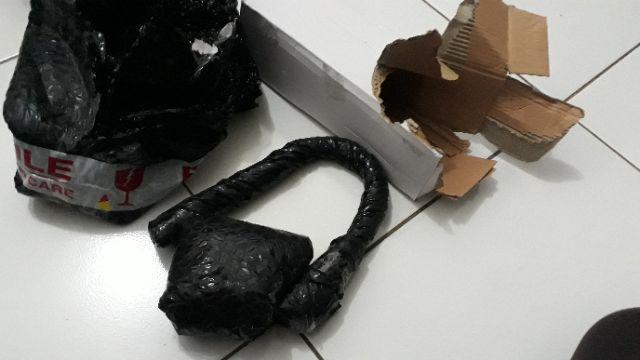 Kran Air Cuci Piring Leher Angsa Tembok Fleksibel Sk00375g