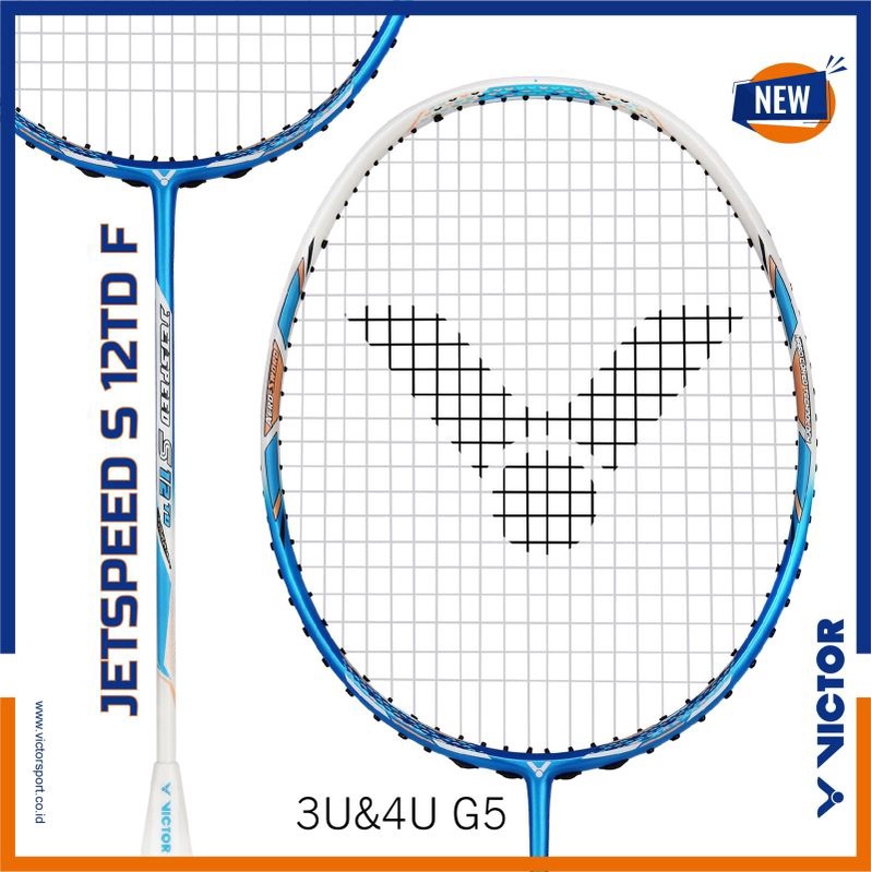 Raket Badminton VICTOR JETSPEED S 12 / JS 12 / JS12 TD New Colour ORIGINAL