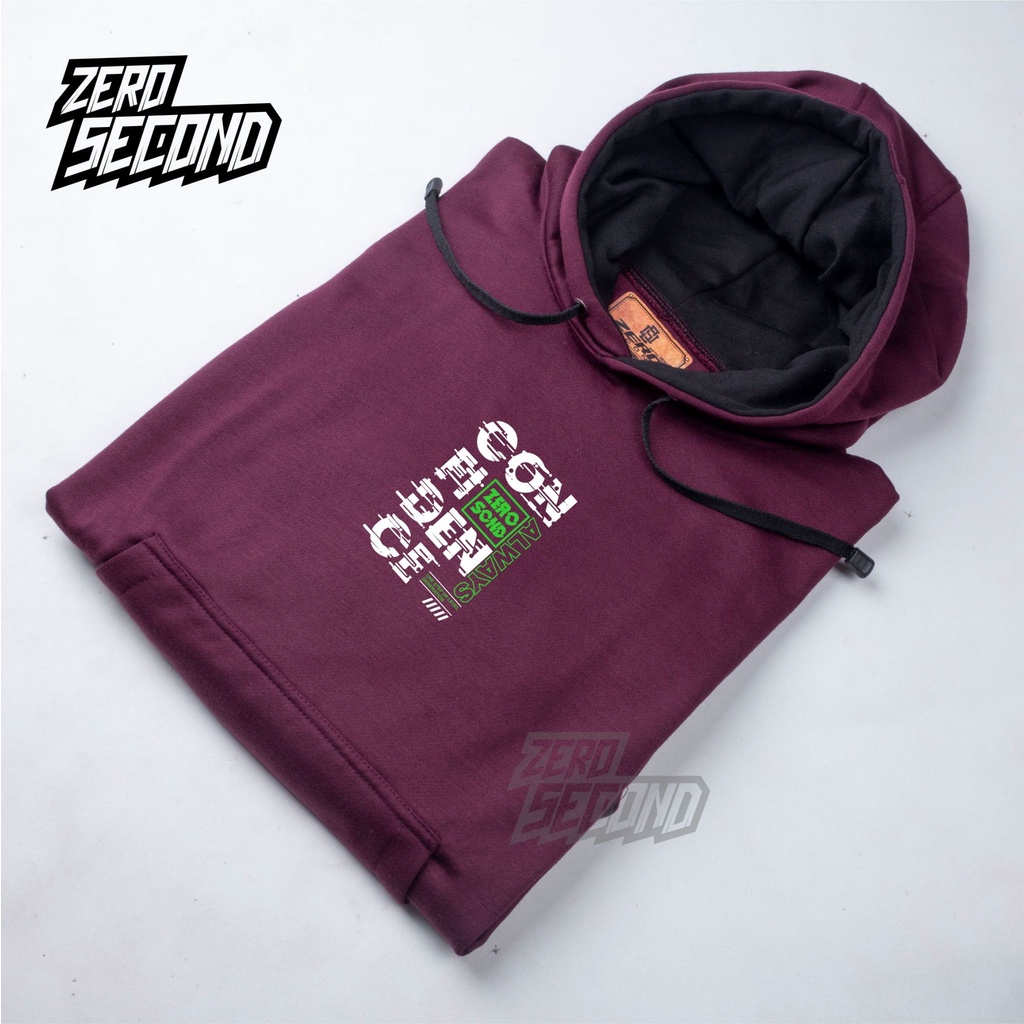 suiter pria hoodie terbaru 2021 keren gaya distro Bahan Tebal G28 sweater cowok original brand Confidence Zero.Second