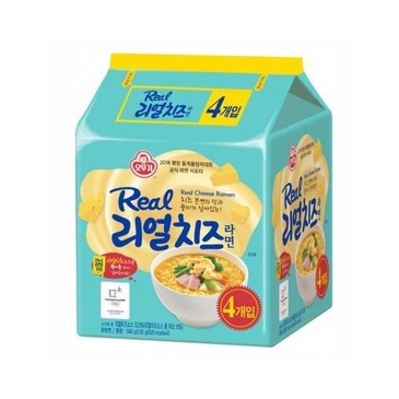 

OTTOGI REAL CHEESE RAMEN ISI 4 PCS 540GR (135GR X 4) PACK NON HALAL