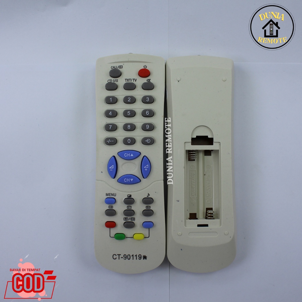 Remot / Remote TV TOSHIBA Tabung Bomba series