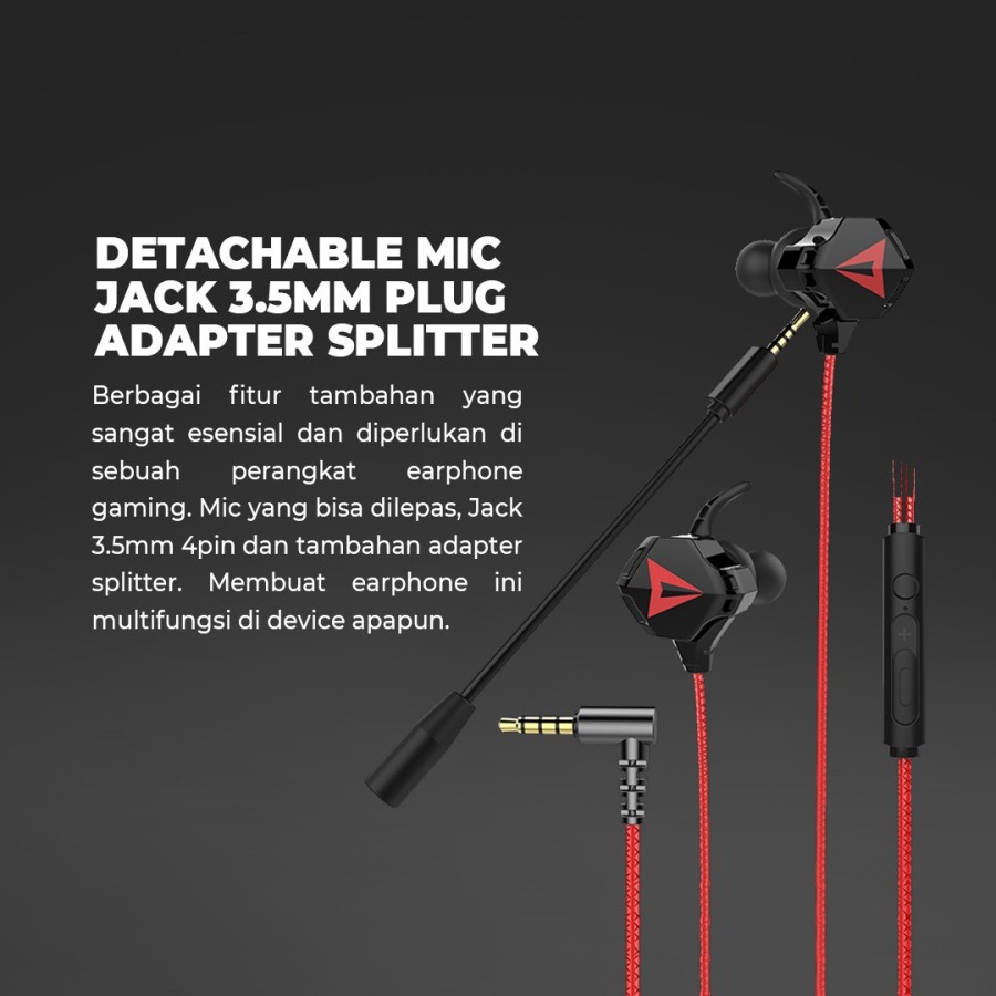 EarPhone DIGITAL ALLIANCE Audio Pro TypeC Gaming Earphone DA Audio Pro - in Ear Type-C HeadPhone