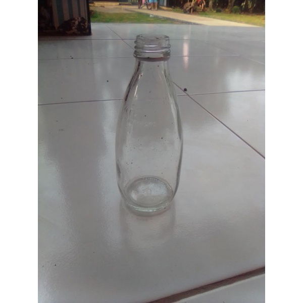 Botol kaca Soda /Botol cupang / Botol unik isi 3 botol cupang
