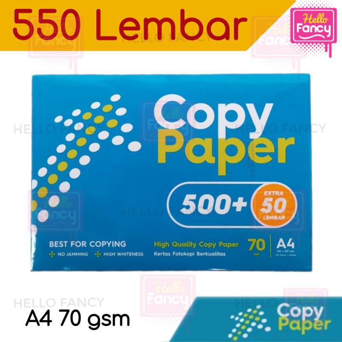 

Kertas / Kertas Hvs A4 70 Gr Copy Paper 1 Rim / 70Gr