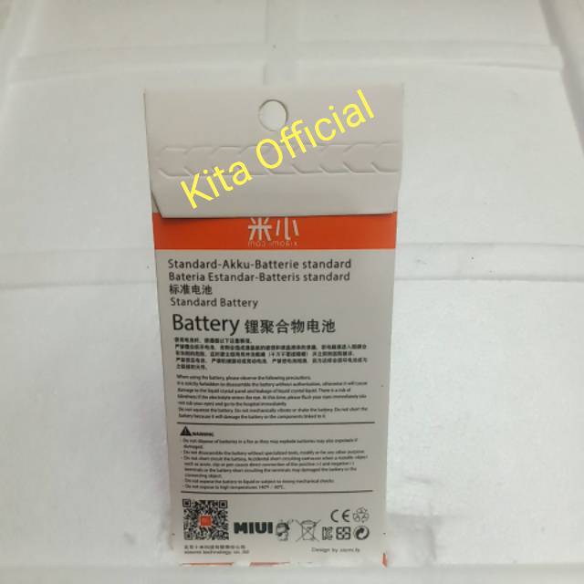 Baterai XiaoMi Redmi Note 4 Mediatek BN41 Original Batre Batrei Xiaomi BN 41 Xiao Mi Battery