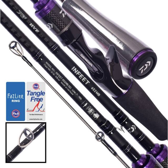 JORAN BC BAITCASTING DAIWA INFEET 19 602MHB-SD 20LBS