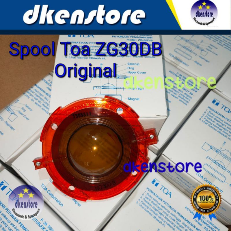 Spool TOA ZG30DB 50W ZG 30DB original untuk zh5025 zh652 ASLI