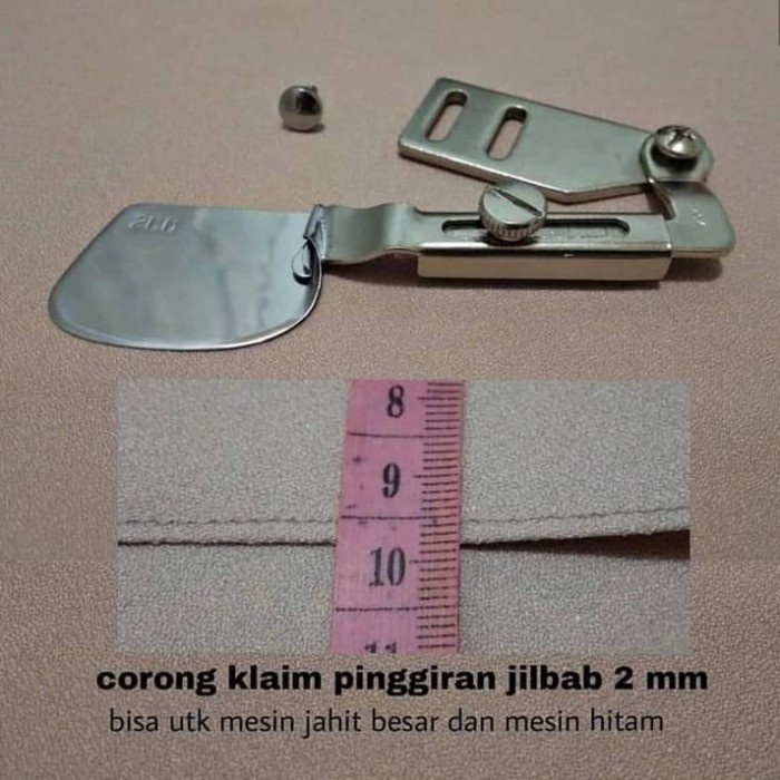 (COD) CORONG KELIM 2MM 1/16 MESIN JAHIT
