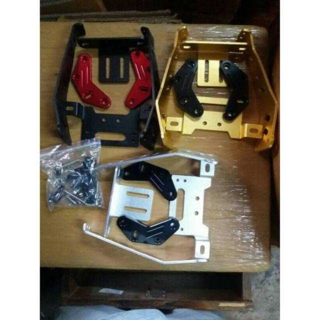 New BREKET PLAT NMAX/AEROX/LEXY/XMAX/BAHAN FULL CNC VND