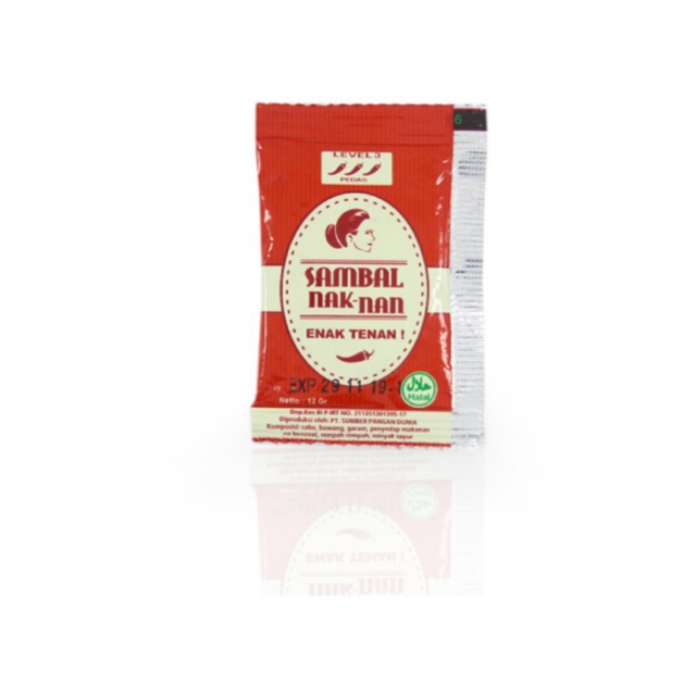 

PROMO!! Sambal Bawang Naknan Sachet (per 2 pcs) Murah Asli