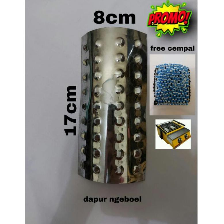 [KODE PRODUK CLFDK8770] spare parts kompor panggangan sosis - plat kompor bakar - kaca kompor getra 