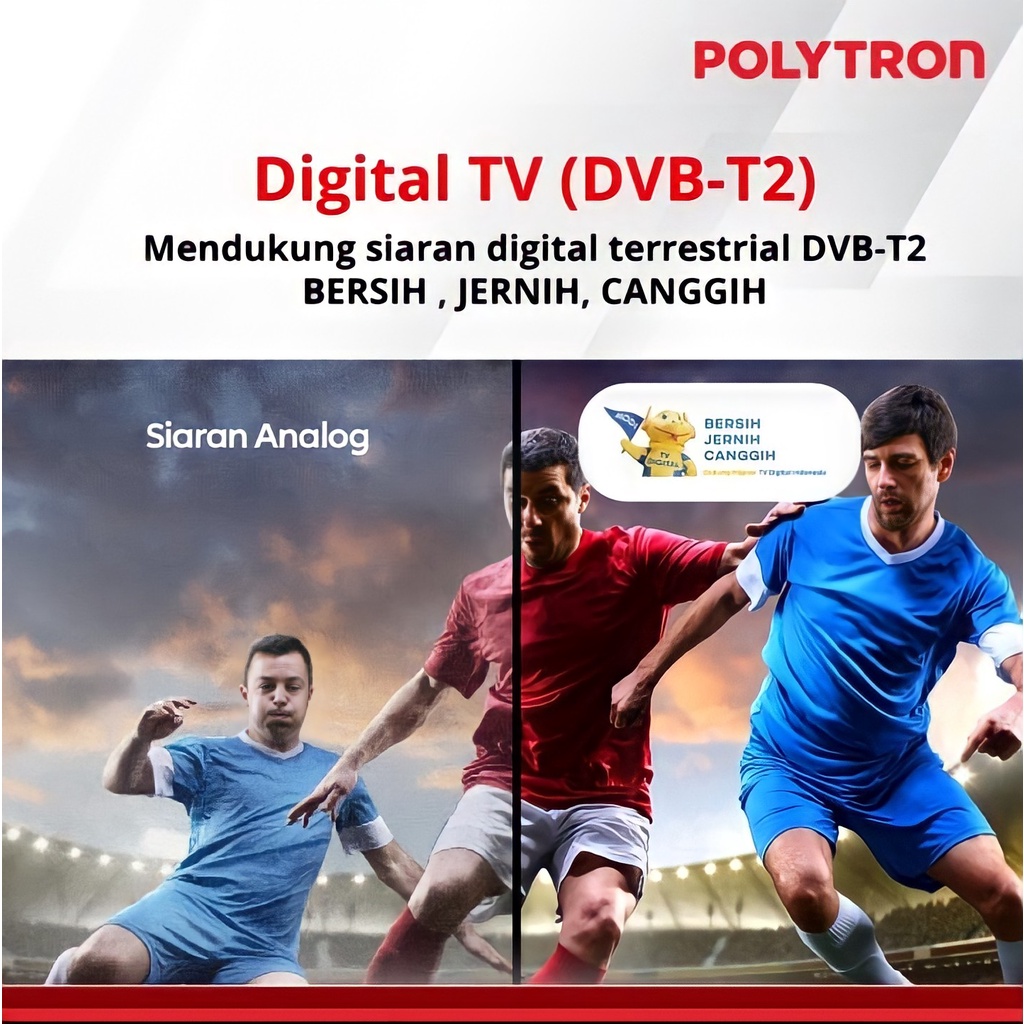 Polytron LED Smart TV 32&quot; Easy Youtube PLD 32MV1859 MolaTV Digital DVB-T2