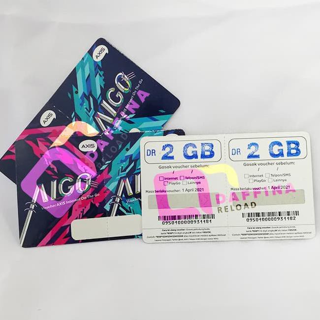 Voucher Axis Aigo 2Gb Kode 530
