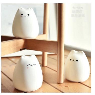 Lampu Tidur Quby si Pentol Star Moly Soft Head Touch Dimmer Original