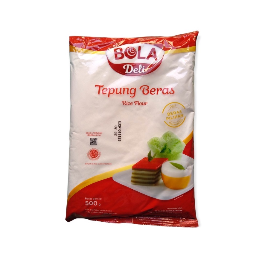 

Tepung Beras Bola Deli 500gr