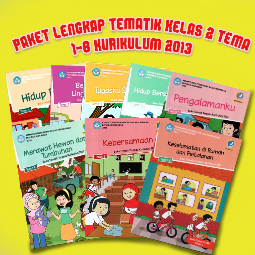 Jual Buku Tematik Siswa Sdmi Kelas 2 Shopee Indonesia 4011