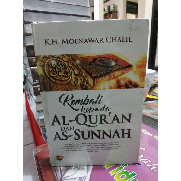 [Original] Buku Kembali Kepada Al Quran Dan As Sunnah by KH Moenawar Chalil