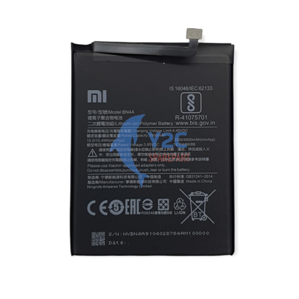 BATERAI XIAOMI REDMI NOTE 7 / BN4A ORIGINAL OEM / BATREI BATRAI BATRE BATERE