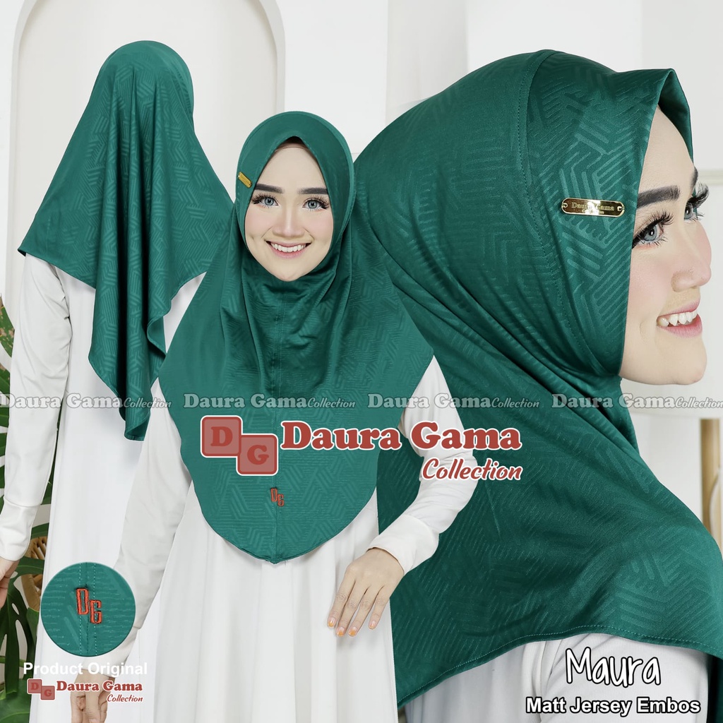 Jilbab Bergo Instan Maura Embos By Dauragama