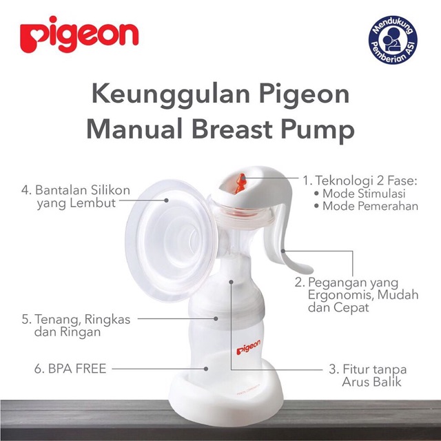 Pigeon Pompa asi Manual / Pigeon manual breast pump