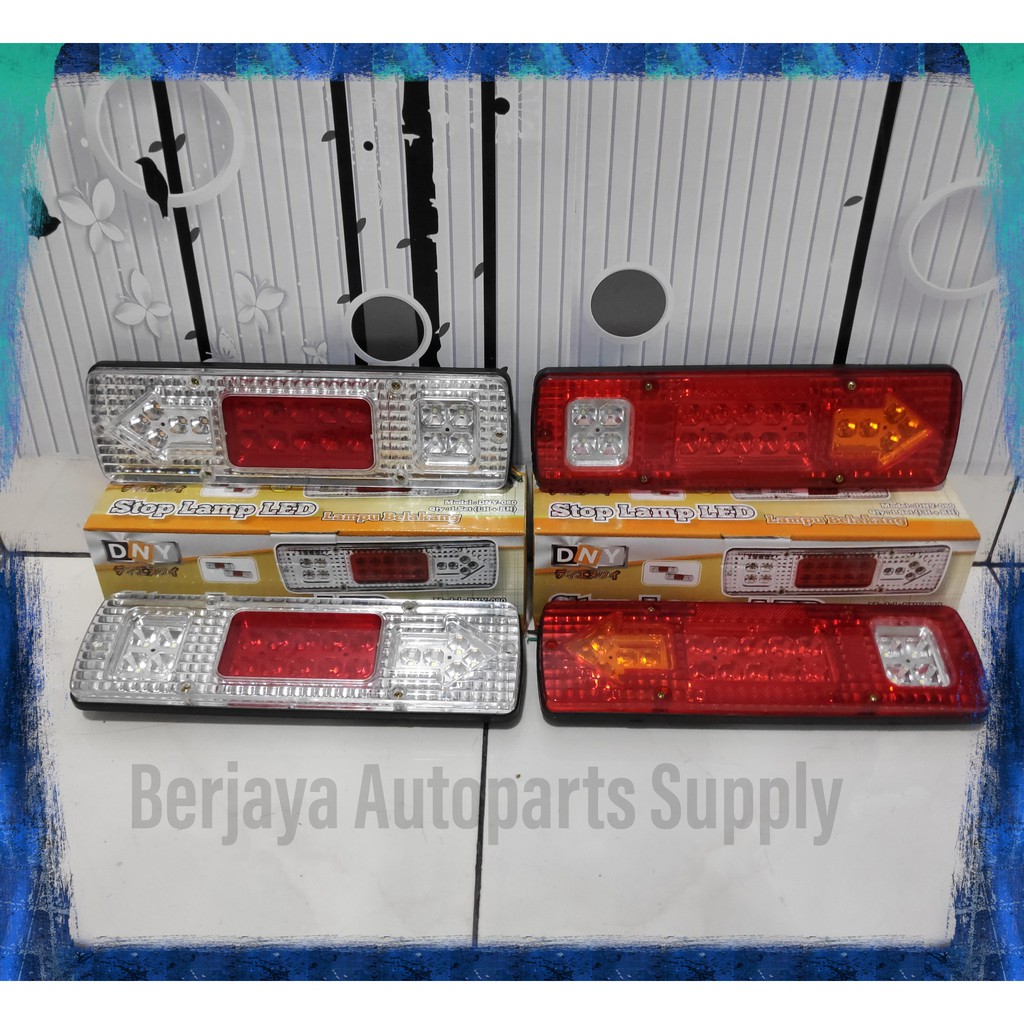 Lampu Rem Belakang Komplit /Stop lamp Assy Mitsubishi L300  MODEL  LED 12V 1SET(2PC)