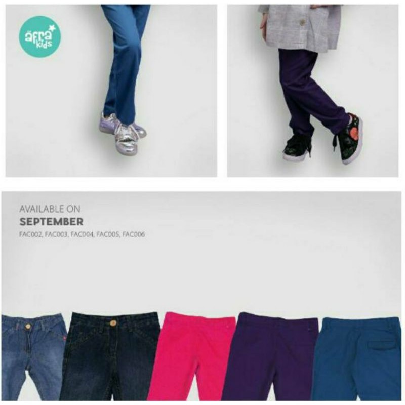 Celana Jeans Anak Afrakids FAC002 dan FAC003