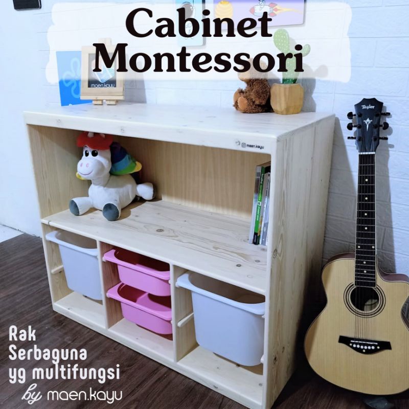 rak mainan,rak buku,rak trofast,rak montessori,lemari mainan anak,rak boneka,buffet,kabinet rak buku