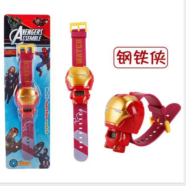 ✅COD [BBS] Jam Tangan Anak Robot Super Hero Karakter Jam Digital Murah IRONMAN Impor Kids Fashion