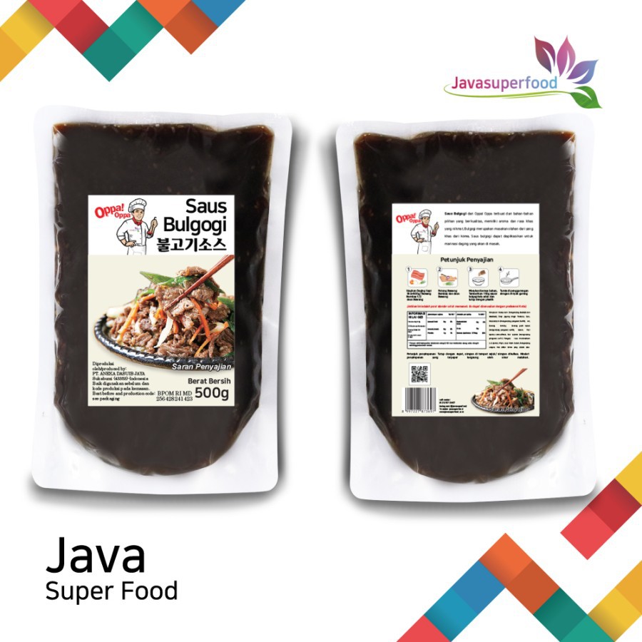 Saus bulgogi korea 500gr / Sauce bulgogi saus daging BBQ STEAK