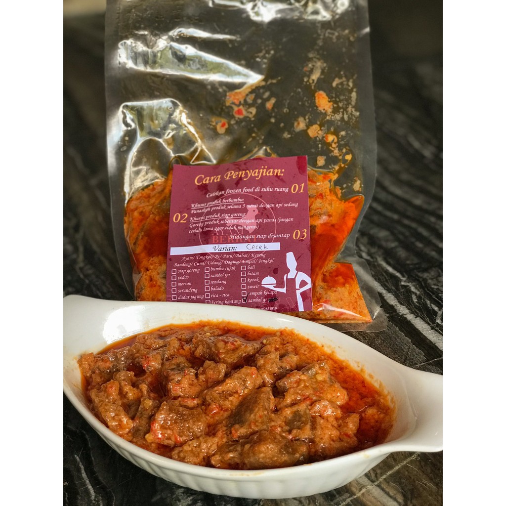 Sambal Goreng Cecek Shopee Indonesia