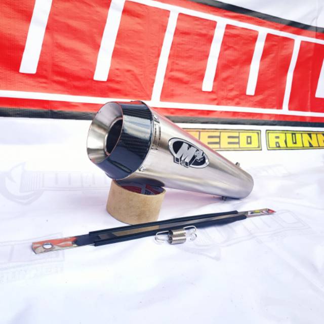 Silincer Knalpot Racing M4 Stainless