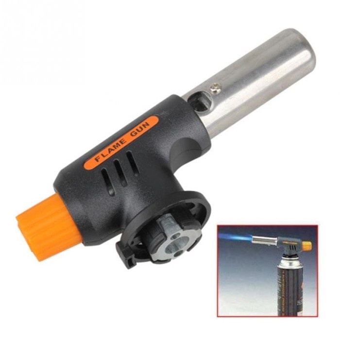 Flame Flow Blow Gun Multi Purpose Torch / Pemantik Gas Kepala Korek Gas Las Peleburan 10093 ori