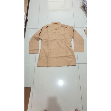 Cuci Gudang  Seragam Pramuka Pembina Lengan Panjang Sma Baju Pembina Pramuka Lengan Panjang Baju