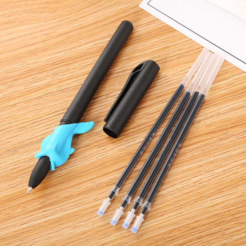 Pulpen Ajaib Magic Pen Menghapus Otomatis Tanpa dihapus Tulisan Bisa Hilang satu set dengan Refill . magic pen