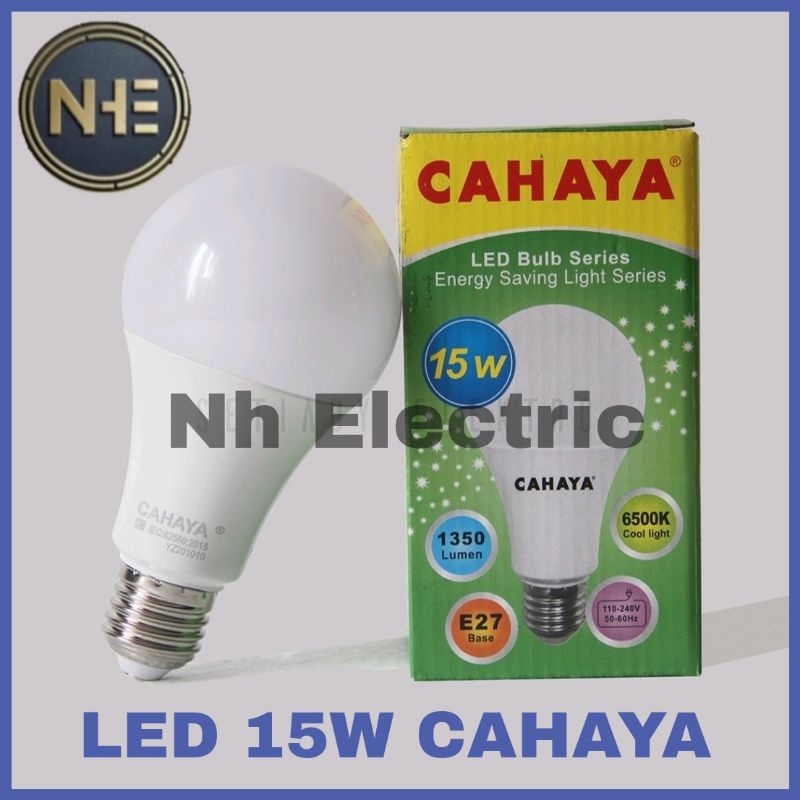 Lampu Led Cahaya 3/5/7/9/12/15/18 Watt - Led Bohlam 3W 5W 7W 9W 12W 15W 18W Garansi 1 Tahun