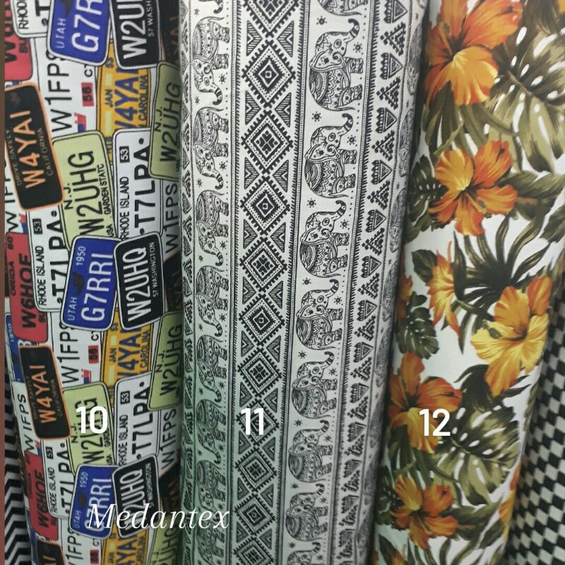 BahanKanvasMotif/Kain kanvas motif/Bahan kanvas/Kanvas katun