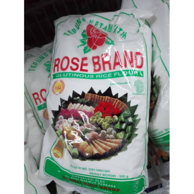 

Rose brand tepung ketan 500g