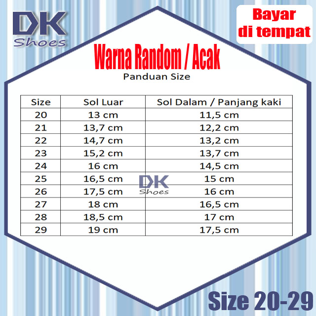 Dulux Let 20-25 / Sandal Sepatu Anak Balita Tali Belakang Laki