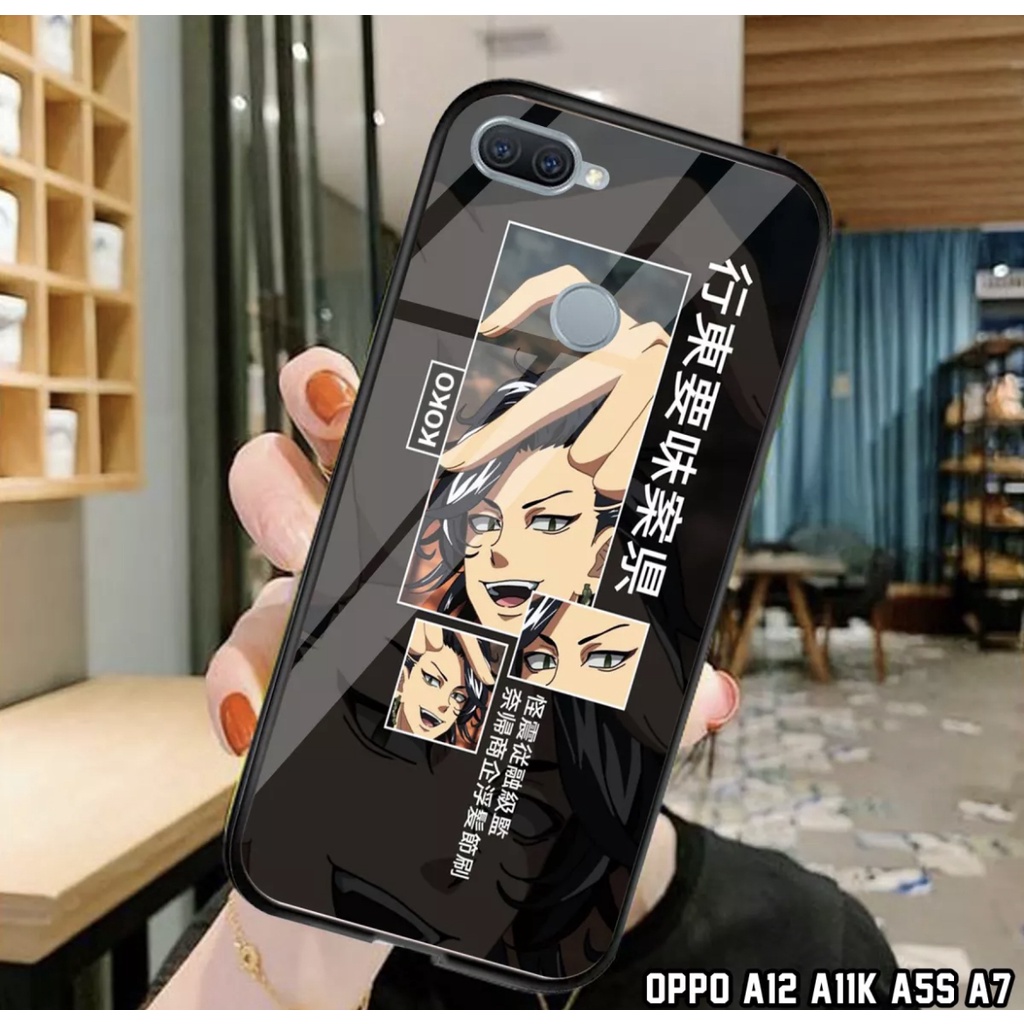 ACASTO Case Oppo A3s/ A5s/ A7/ A12/ A11k motif fashion art anime AOT theme 001 custom case casing pr