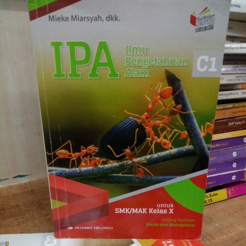 IPA ilmu pengetahuan alam untuk SMK kelas 10