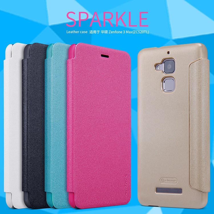 Nillkin Flip Case (Sparkle Leather Case) - Asus Zenfone 3 Max ZC520TL