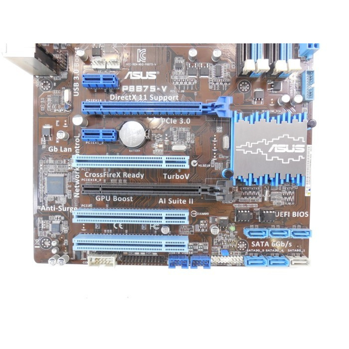 Mainboard Mobo Motherboard Intel B75 LGA1155 ASUS ATX