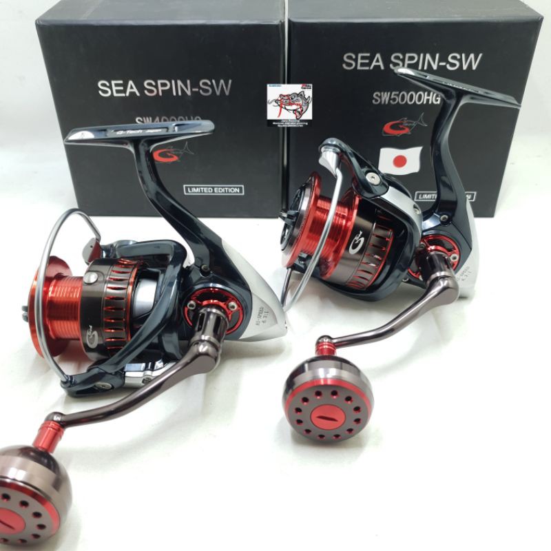 reel gtech sea spin SW2000HG/SW4000HG/SW5000HG
