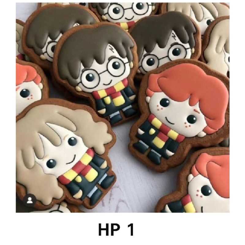 

Butter Cookies tema Harry Potter (kukis hias karakter)
